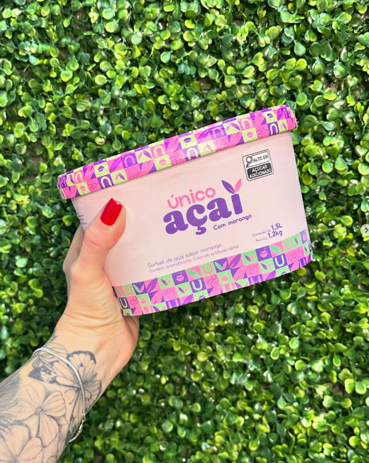 Pote de açaí